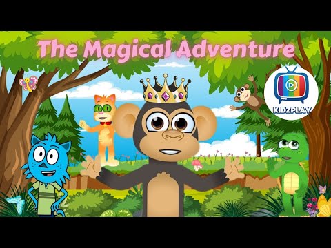 THE MONKEY KING - Magical Adventure | English Cartoon | Short animated Film | KIDZPLAY