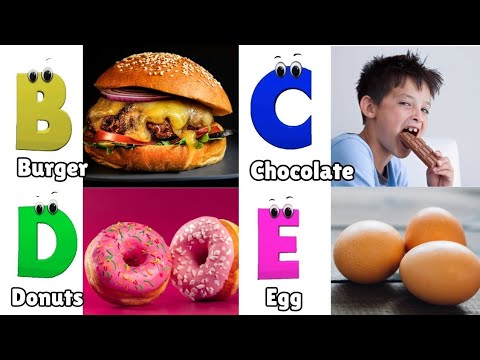 Food ABC Song | Food Alphabet Song for Kids | Phonics for Kids | Alphabet Letters