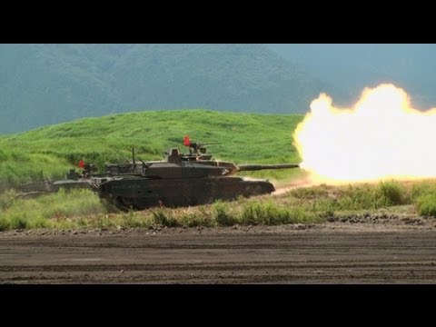 2013年8月20日　総火演　前段　ハイライト JGSDF Fire Power Fuji 2013 First stage at Aug 20th, 2013