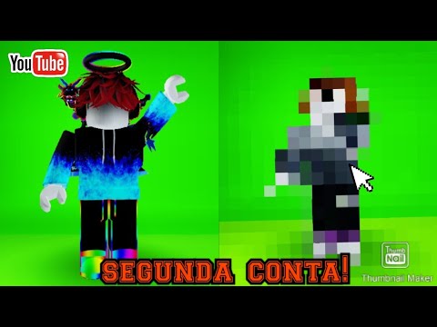 criei uma segunda conta no roblox e personalizei o avatar parte 1