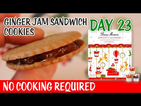 Day 23 Bonne Maman Advent Calendar 2022 | Ginger Jam Sandwich Cookies