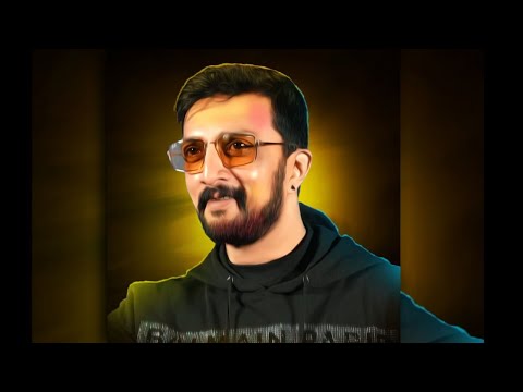 ಕನ್ನಡದಲ್ಲಿ ಡಿಜಿಟಲ್ ಪೈಂಟಿಂಗ್ ಮಾಡುವುದು ಹೇಗೆ | vikrant rona | kiccha sudeep digital painting in Kannada