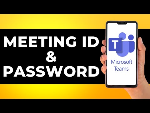 How to Create Meeting ID and Password in Microsoft Teams (Step by Step)