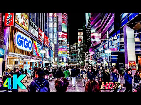 Japan: Shinjuku Illumination | Kabukicho and Omoide Yokocho Night Walk • 4K HDR