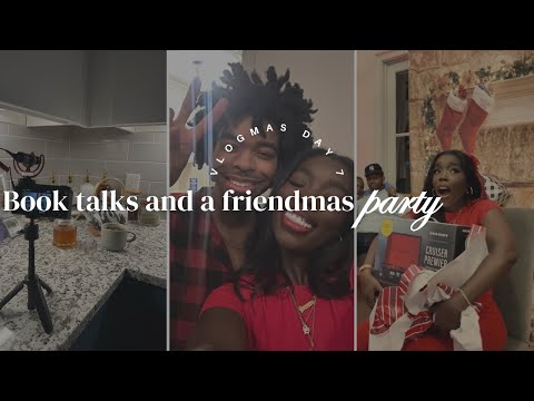 The best and WORST books I've read this year & secret Santa at friendmas got *intense* | VLOGMAS