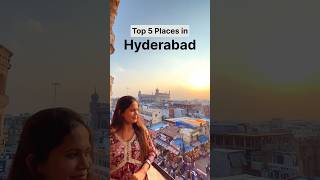 Top 5 places to visit in Hyderabad😍 | Hyderabad places to visit | WanderBees | Shwetha Salian