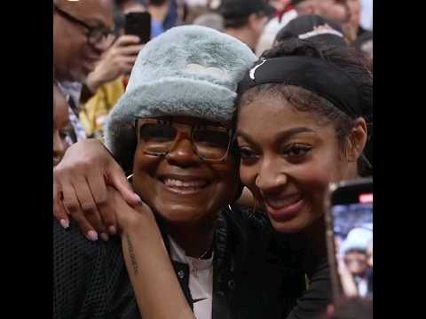 #AngelReese Hugs Sheryl Swoopes after Career Best Game! #wnba #wnba2024 #shorts