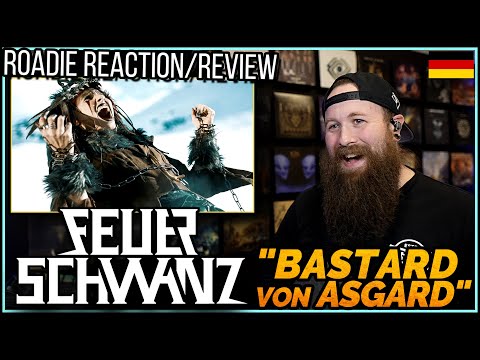 ROADIE REACTIONS | Feuerschwanz - "Bastard Von Asgard" (ft. Fabienne Erni)