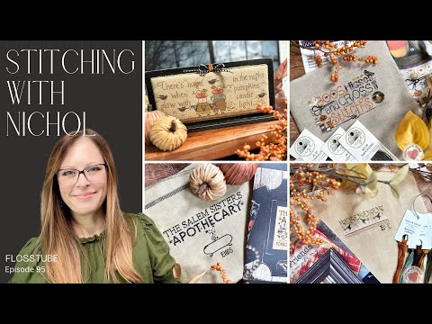 HALLOWEEN CROSS STITCH Finishes That Will BLOW Your Mind! (Flosstube Ep 95)