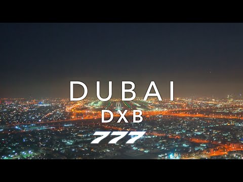 DUBAI | BOEING 777 LANDING 4K