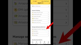 How to disable/ turn off Auto Payment in Amazon Pay👌 Latest Trick