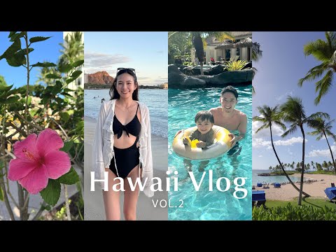 【ハワイvlog】グルメと観光を楽しむ子連れHawaii旅行-後編-🏝️✨ 9泊11日/ダイアモンドヘッド/ショッピング #vlog128