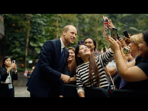 The Prince of Wales visits Singapore