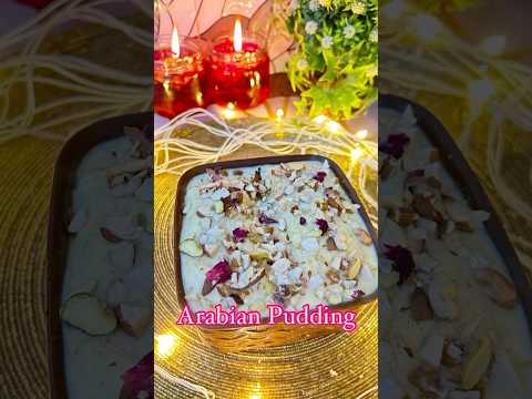 Some more sweets🤓 here i am with another dish ‘Arabian Pudding’ #arabianpudding #sweetdish #diwali