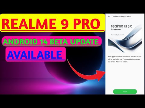 REALME 9 PRO ANDROID 14 BETA FROM OPEN APPLY FAST #realme9pro#android14beta