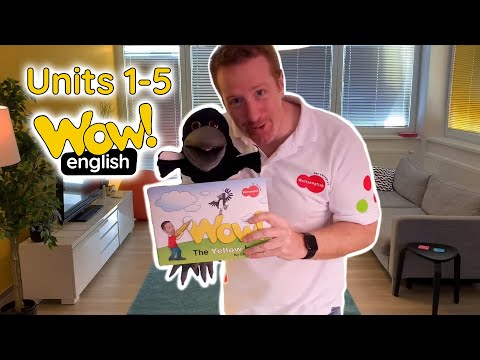 Wow English Yellow | English with Steve and Maggie | Units 1-5 | Wattsenglish