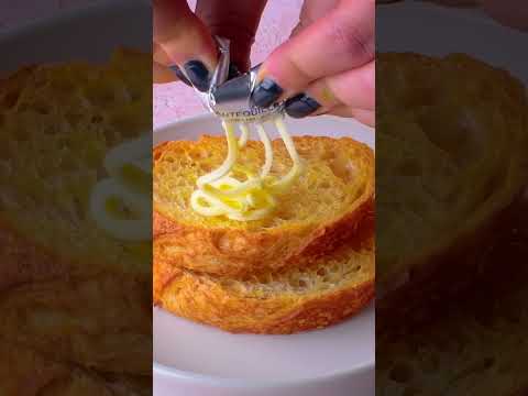 Smooth like butter! 🧈✨ Spread butter with this simple hack!