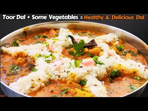 Dal With Some Vegetable | New Style Vegetable Dal Recipe | Dal New Recipe | Mixed Vegetable Dal