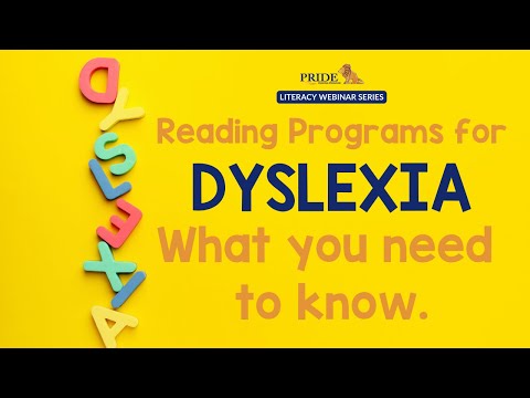 Reading Programs for Dyslexia - What You Need to Know