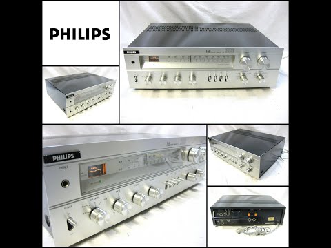 Vintage PHILIPS Hifi Sound Project TA2000 22AH771 Receiver Amplifier (Made in Japan)