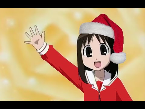 Osaka from Azumanga Daioh wishes you a merry christmas