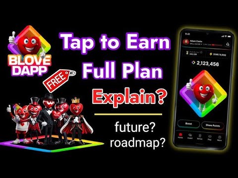 B love dapp क्या है B love dapp tap to earn full plan Explain! B Love Dapp