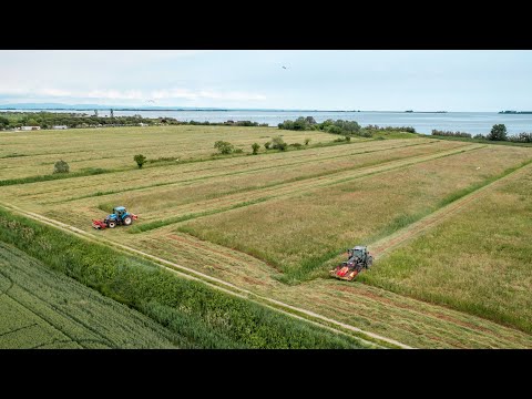 First Mowing 2021 🌿 Deutz Fahr 6165 Warrior + New Holland T7.270