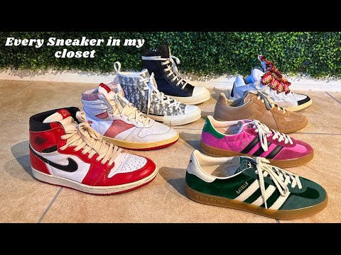 Every Sneaker In My Closet- From Beaters to Heaters- Sneaker Collection 2023