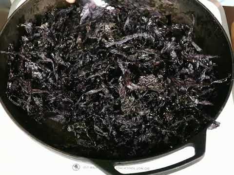 HOMEMADE CRISPY SEAWEED SNACK! Like store bought | Cheap easy vegan recipe|