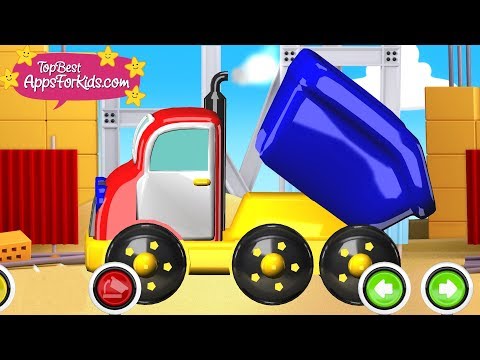 Cars, Trucks and other Vehicles for Kids 🚚 Build & Play 3D App