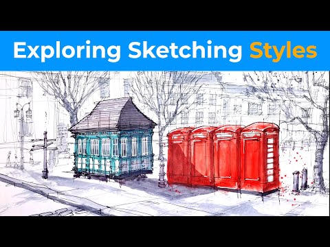 Exploring Sketching Styles - Focus on the Verticals