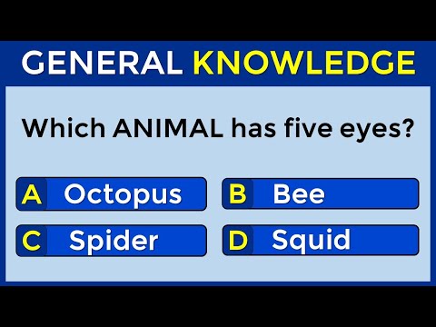 How Good Is Your General Knowledge? Take This 30-question Quiz To Find Out! #challenge 67