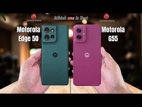 Motorola Edge 50 vs Motorola G55  Full comparison ⚡Which one is Best