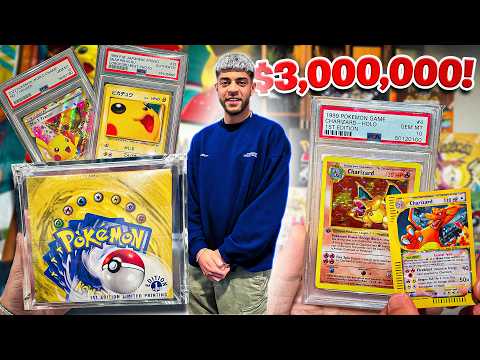 $3,000,000 In Pokemon Cards! | A Year in the Life of a Full-Time Collector!