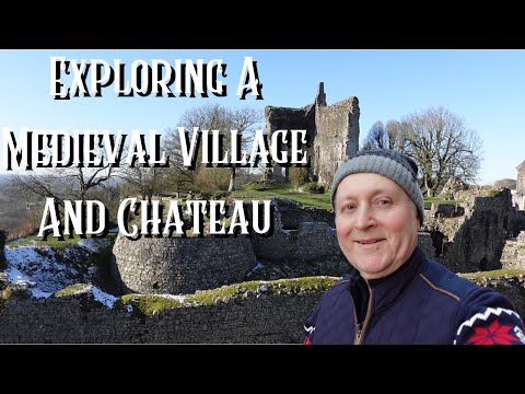 Exploring The Ruined Fortress Of William The Conqueror / Chateau tour Ep. 2