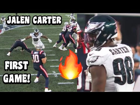 Jalen Carter ‘DESTROYED’ the Patriots! 🔥 2023 Eagles Vs Patriots NFL Week 1 highlights