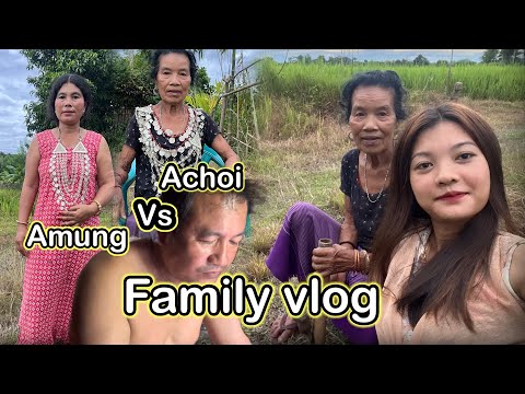 Family vlog // Amung bai achoi msalai bataimo   tak biskango nuk nai😃