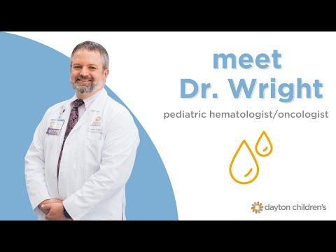 Meet Dr. Wright, pediatric hematologist/oncologist at Dayton Children's Hospital