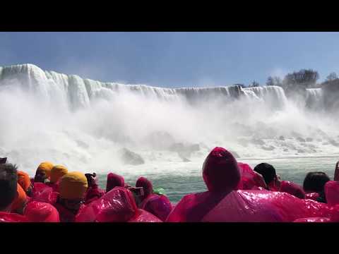 Niagara falls closest view