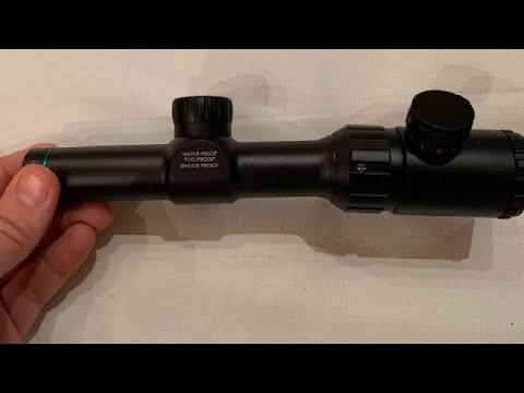 Monstrum 1 4x20 Rifle Scope with Rangefinder Reticle and Medium Profile Scope Rings Review