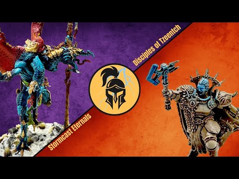 Age of Sigmar Battle Report: Stormcast Eternals vs Disciples of Tzeentch! Rage Baby Special!!