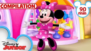 90 Minutes of Minnie's Bow-Toons! | Compilation | @disneyjr