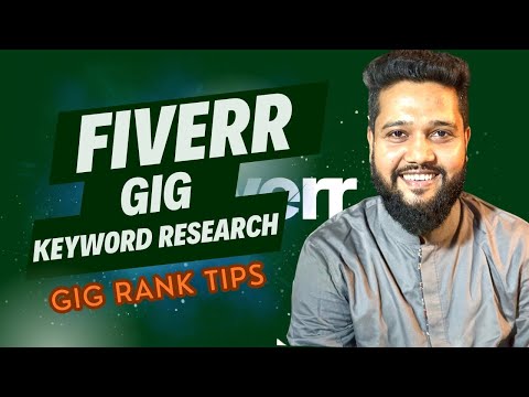 How to Find Best Keywords for Fiverr Gig Rank