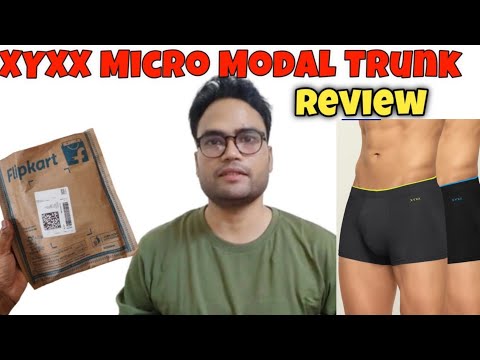 XYXX Trunks Review | XYXX Men's Micro Modal Trunk Review | XYXX Trunks Unboxing