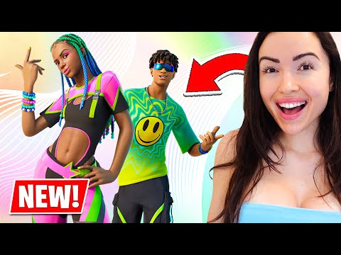 *NEW* Coachella Skins! DUO's with Typical Gamer (Fortnite)