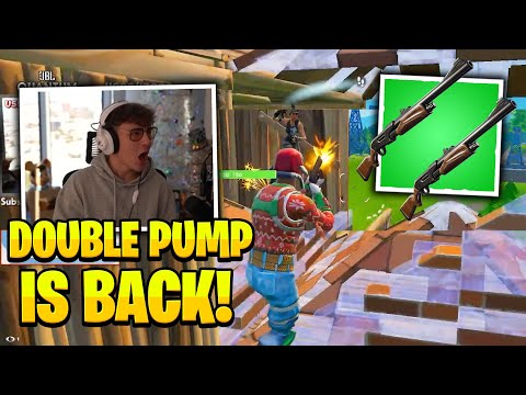 Clix EXCITED When Using Double Pump in OG Fortnite