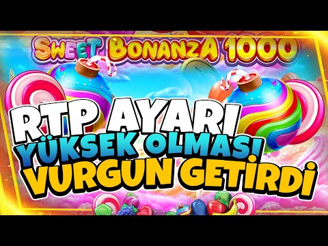 SWEET BONANZA 1000 100x 🍭 YÜKSEK RTP BÜYÜK KAZANÇ #slotoyunları