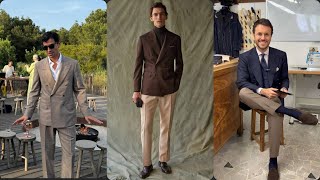 Italian style for men : Vestes et Blazers Pour Toutes les Occasions🗞 🇮🇹