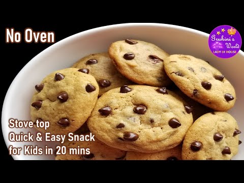 Yummy Chocolate chip cookies that everyone can make in a pinch | Bakery style biscuits