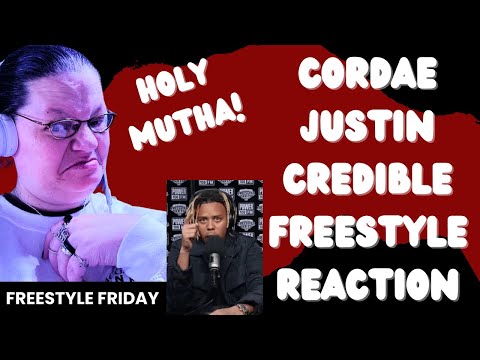 FREESTYLE FRIDAY! CORDAE FREESTYLE ON JUSTIN CREDIBLE! HOLY MUTHA! (REACTION)